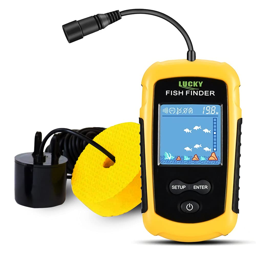 Portable Fishing Depth Finder for Kayak and Boat
| Handheld Fish Finder Sonar Device for Anglers
| LCD Display Castable