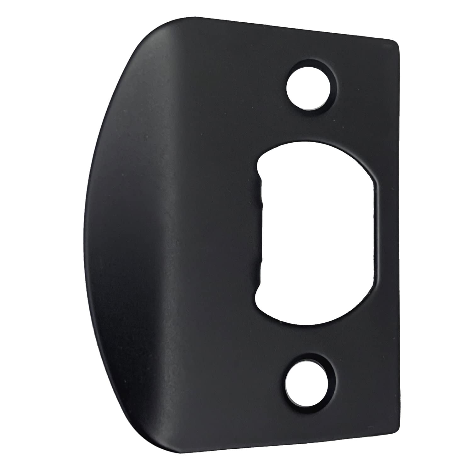 Design House 811620 Full Lip Square Corner Strike Plate for Entry Doors, Oil Rubbed Bronze, Stylish and Durable Design f