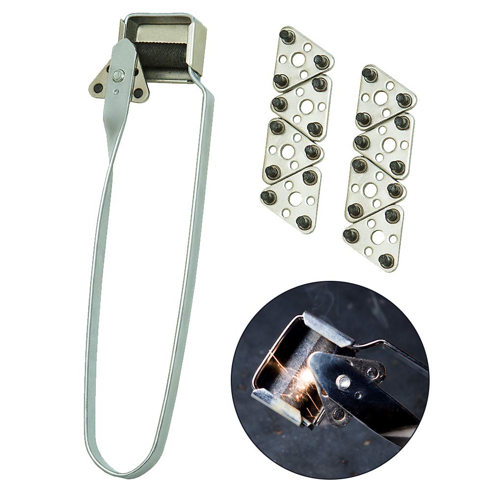 Ally Tools Long Lasting Triple Flint Striker for Welding and Torch Lighting - Welder's Essential Tool Perfect for Profes